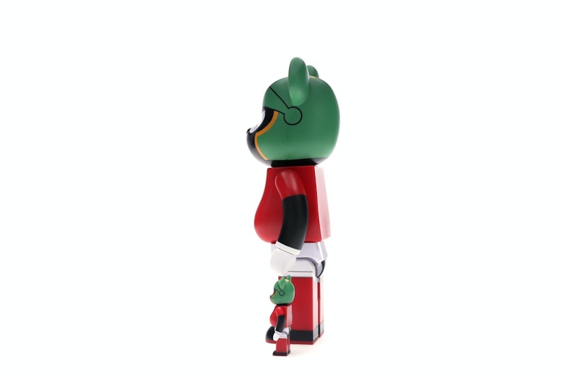 Bearbrick Marvin The Martian 100% & 400% Set Black/Red