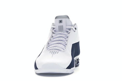Nike Shox BB4 White Silver Navy