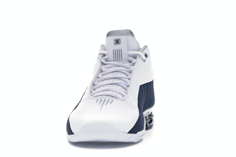 Nike Shox BB4 White Silver Navy