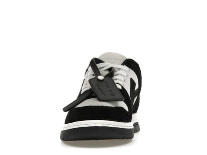 OFF-WHITE Out Of Office OOO Low Tops White Black Suede