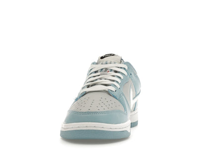 Nike Dunk Low Retro Fleece Swoosh Worn Blue