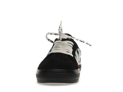 OFF-WHITE Vulc Low Black Blue Arrow