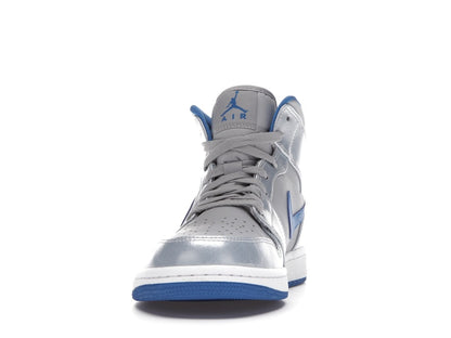 Jordan 1 Mid Wolf Grey Sport Blue
