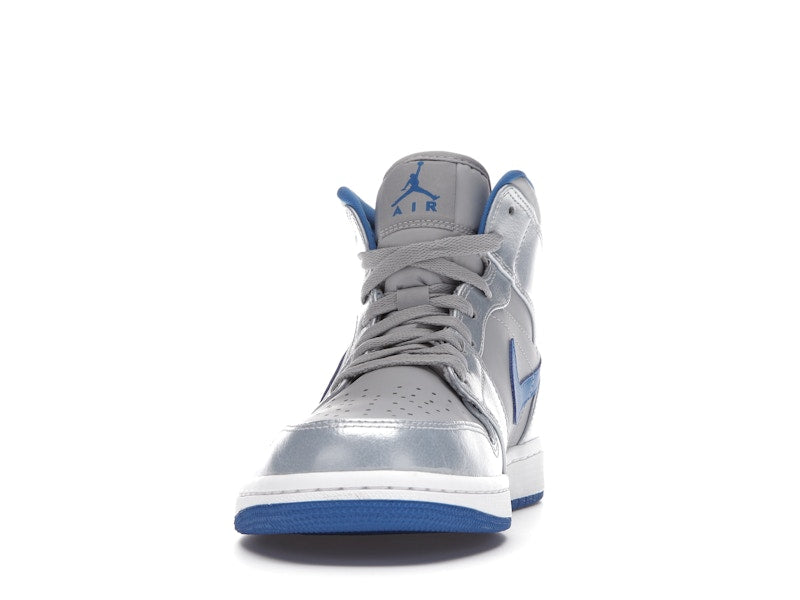 Jordan 1 Mid Wolf Grey Sport Blue