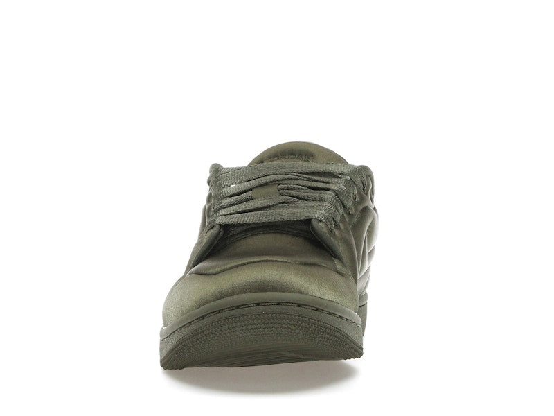 Jordan 1 Low Method of Make Satin Medium Olive (Women's)