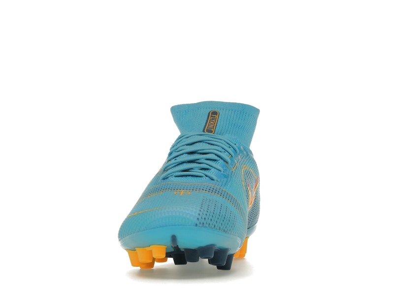 Nike Mercurial Superfly 8 Elite AG Chlorine Blue Laser Orange