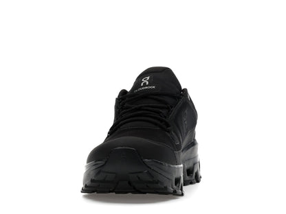 On Running Cloudrock Low Waterproof All Black