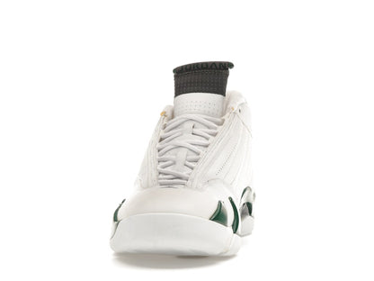 Jordan 14 Retro White Forest Green