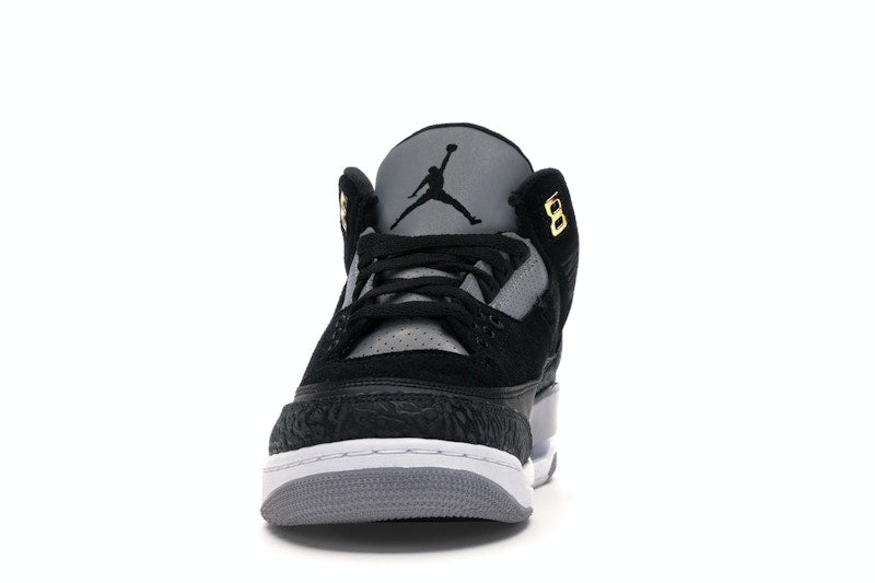 Jordan 3 Retro Tinker Black Cement Gold