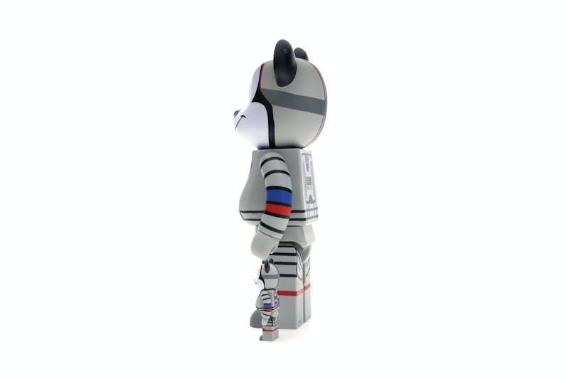 Bearbrick x Billionaire Boys Club x Mickey Mouse Astronaut 100% & 400% Set Multicolor