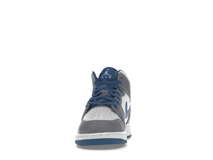 Jordan 1 Mid True Blue Cement (GS)