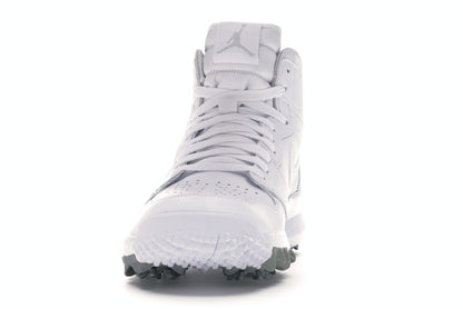 Jordan 1 Retro Golf Cleat White Metallic