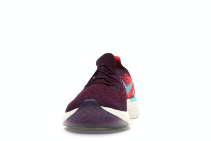 Nike Epic React Flyknit Bordeaux Hyper Jade (Women's)