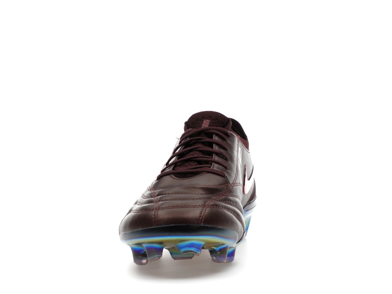 Nike Tiempo Legend 10 Elite Luxe FG Montebelluna Leather Port Wine