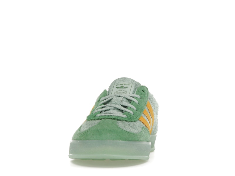 adidas Gazelle Indoor Hazy Green Crew Yellow (Women's)