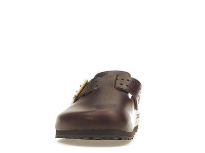 Birkenstock Boston Bold Leather Roast Brown