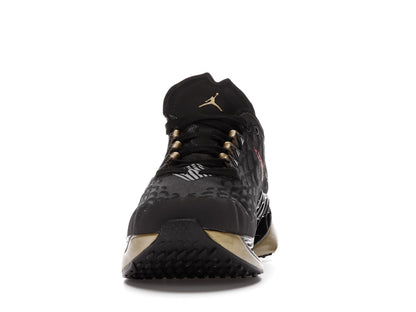 Jordan Zoom Trunner Ultimate Black Metallic Gold