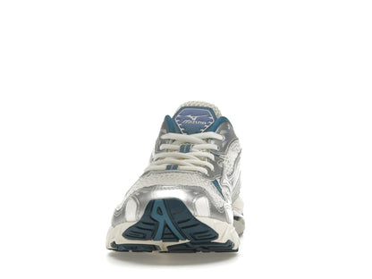 Mizuno Wave Rider 10 White Silver Blue