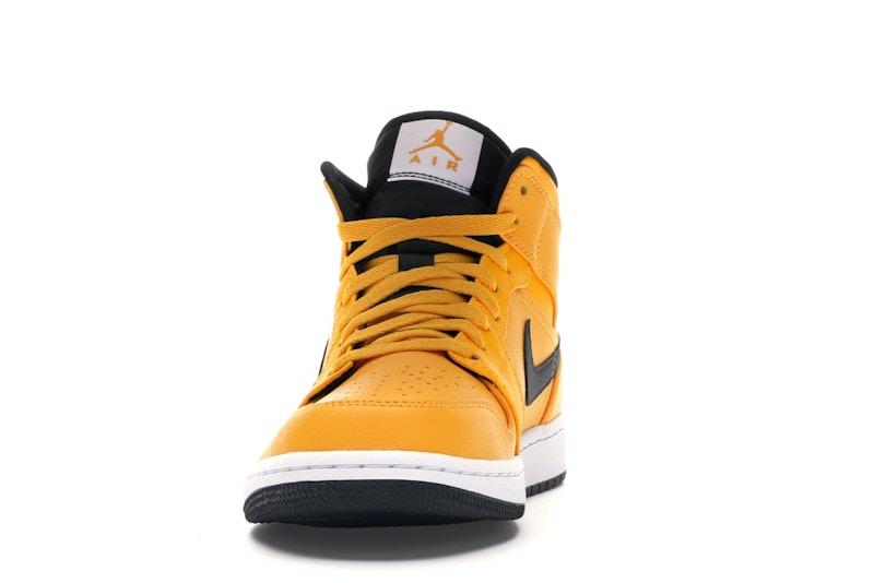 Jordan 1 Mid University Gold Black