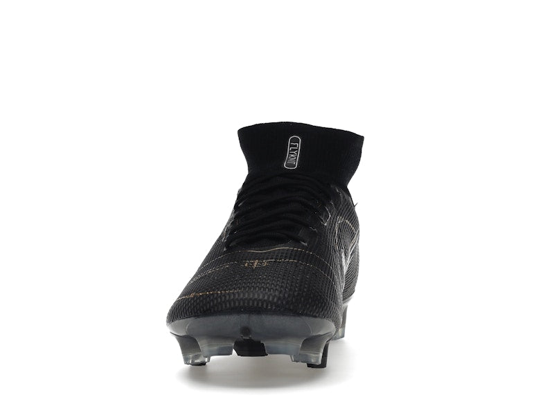 Nike Mercurial Superfly 8 FG Black Metallic Silver Gold