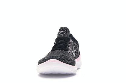 Nike Free RN Flyknit 2018 Black Pink Foam (Women's)