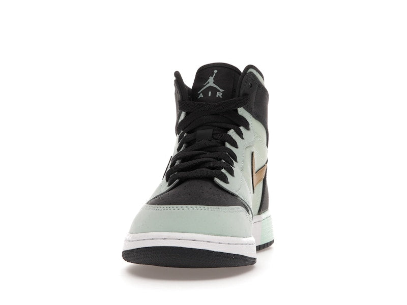 Jordan 1 Retro High Mint Foam Anthracite Metallic Gold (GS)