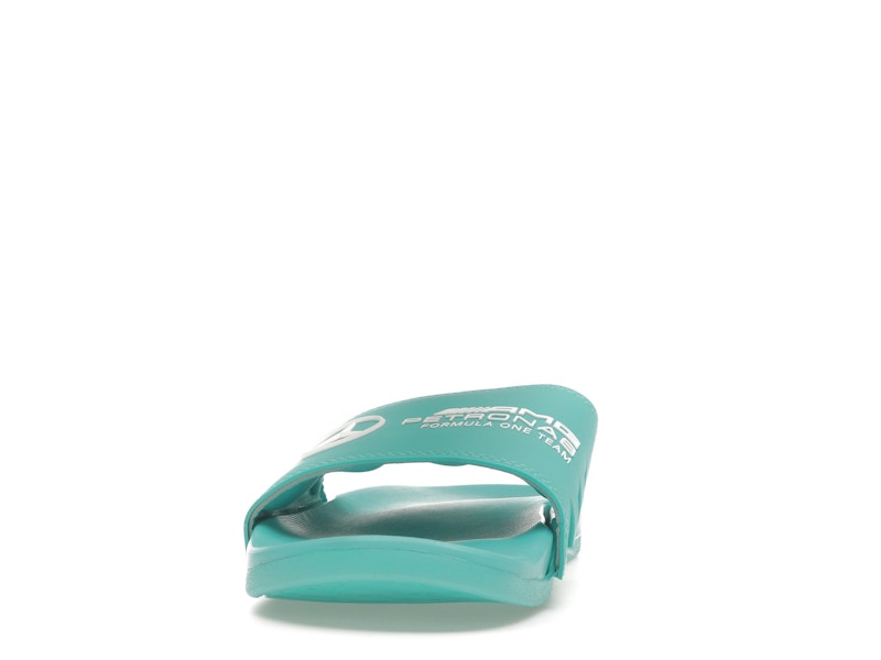 adidas Adilette Comfort Slides Mercedes-AMG Petronas Formula One Team Semi Mint Rush