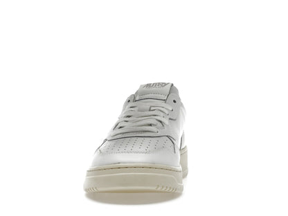Autry Medalist Leather Low White