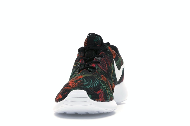 Nike Roshe Run Floral Print Total Orange
