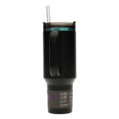 Stanley The Black Chroma Collection Flowstate Quencher 40oz Tumbler Black Chroma