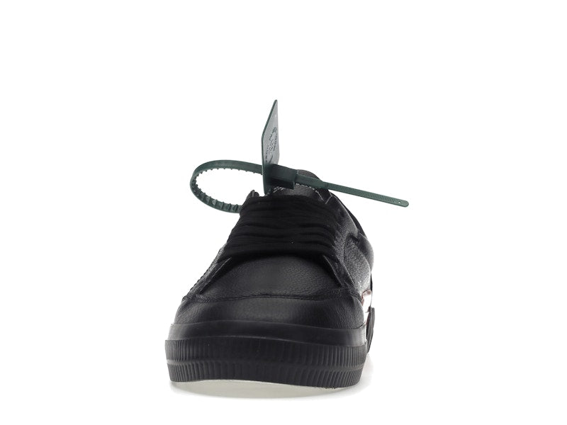 OFF-WHITE Vulc Low Leather Black White SS22