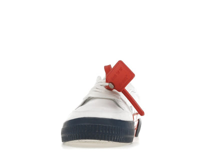 OFF-WHITE Vulcanized Low White Blue Canvas