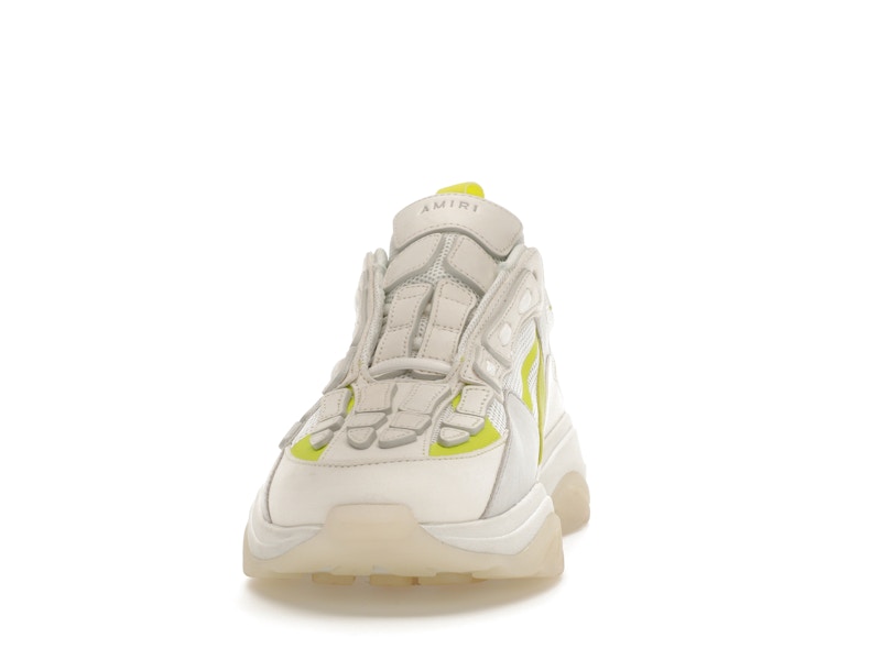 AMIRI Bone Runner White Yellow