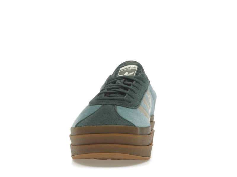 adidas Gazelle Bold Mineral Green Velvet (Women's)