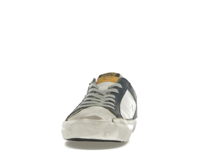Golden Goose Super Star White Dark Blue Gun Metal