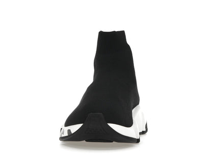 Balenciaga Speed Graffiti Trainers White Black Logo (Women's)