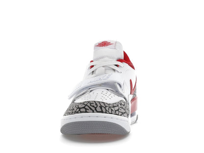 Jordan Legacy 312 Low White Cement Gym Red (Women's)