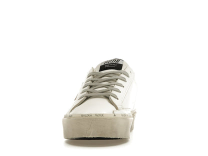 Golden Goose Hi Star White Silver (Women's)