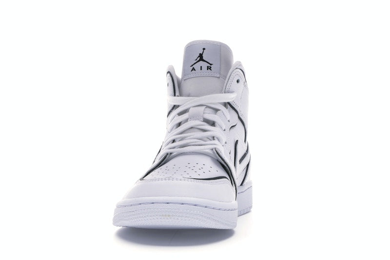 Jordan 1 Mid Iridescent Reflective White (Women's)