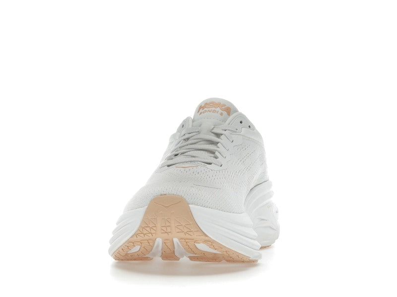 Hoka One One Bondi 8 White Cantaloupe (Women's)