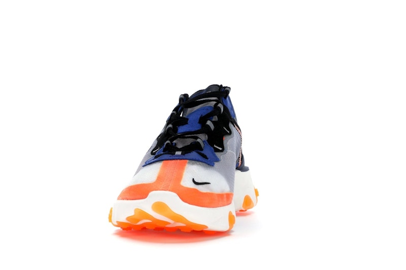 Nike React Element 87 Thunder Blue/Total Orange