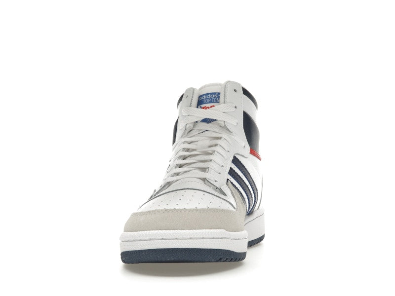 adidas Top Ten Hi White Navy Red