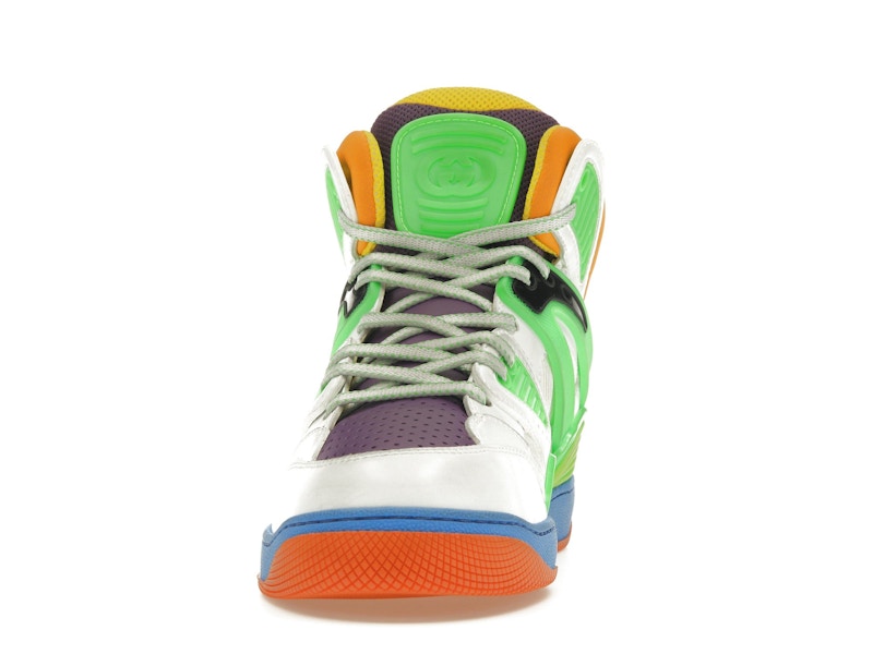 Gucci Basket White Demetra Green Purple Orange Blue