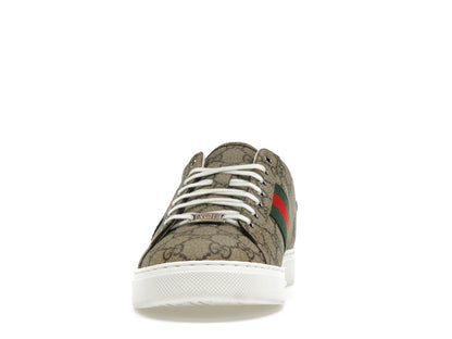 Gucci Ace Web Beige Ebony