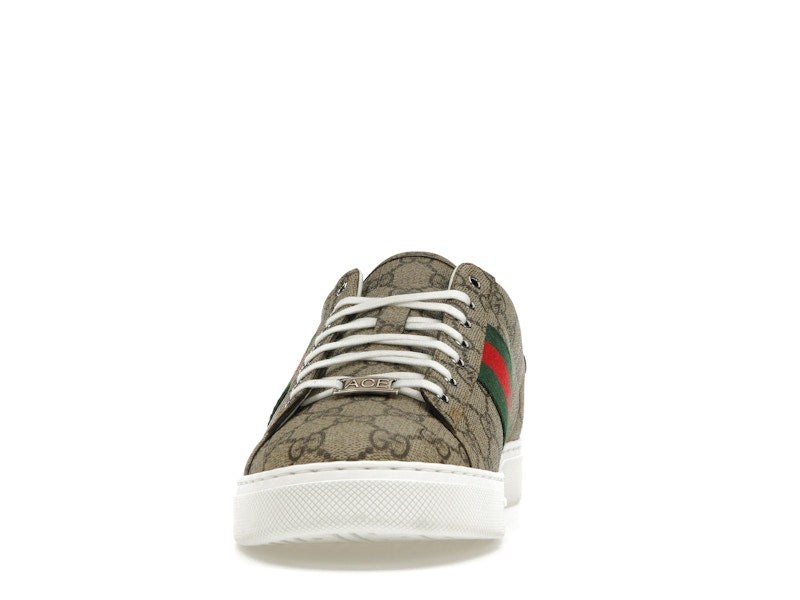 Gucci Ace Web Beige Ebony