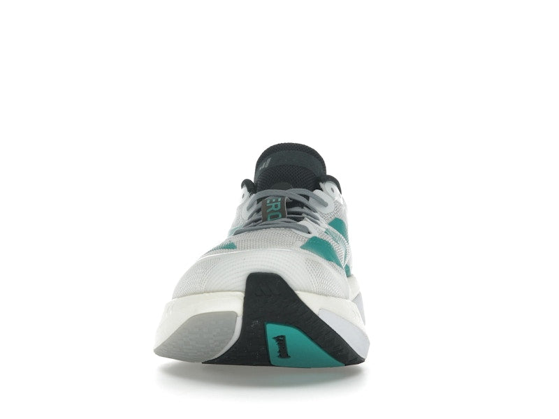 adidas Adizero Boston 13 White Pure Teal