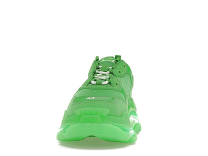 Balenciaga Triple S Clear Sole Bright Green
