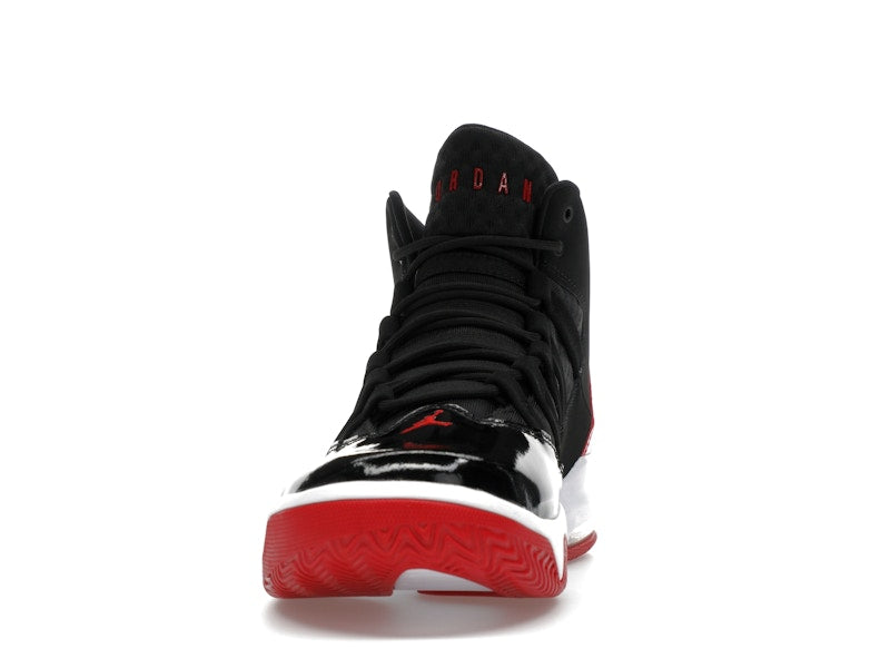 Jordan Max Aura Black Red Patent