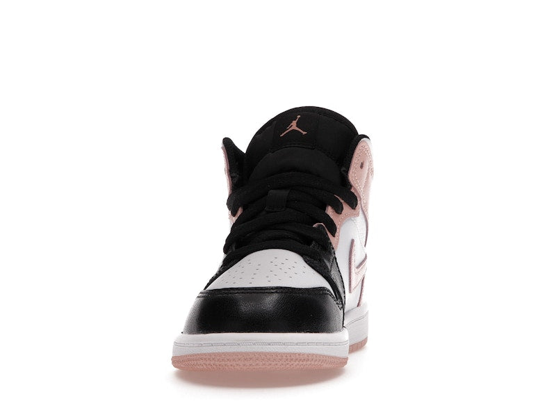 Jordan 1 Mid Arctic Orange Black Toe (PS)