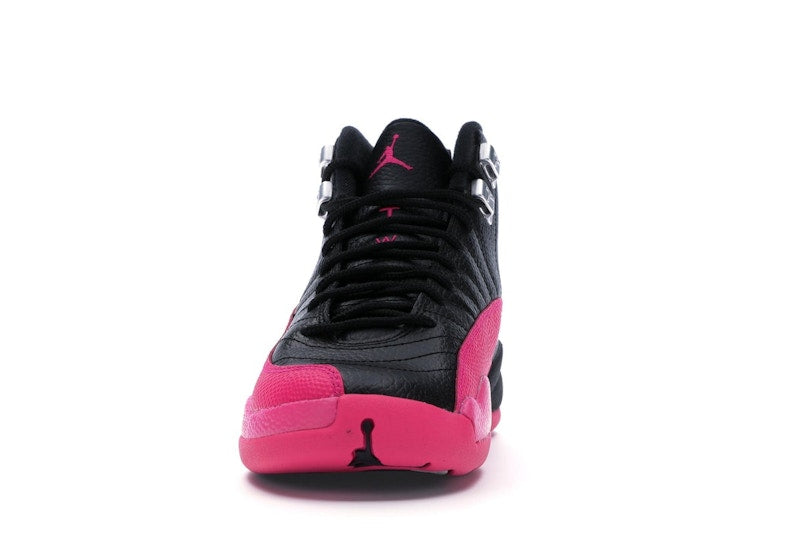 Jordan 12 Retro Black Deadly Pink (GS)